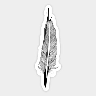 Quill ink Sticker